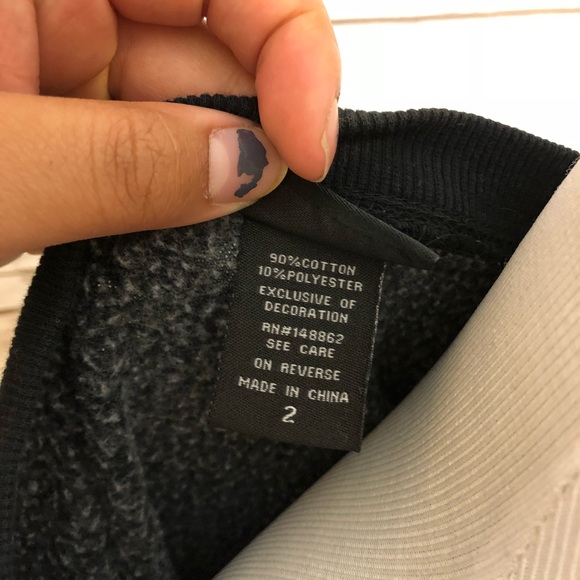 Torrid | Lace Up Front Sweatshirt Size 2 - Picture 4 of 7